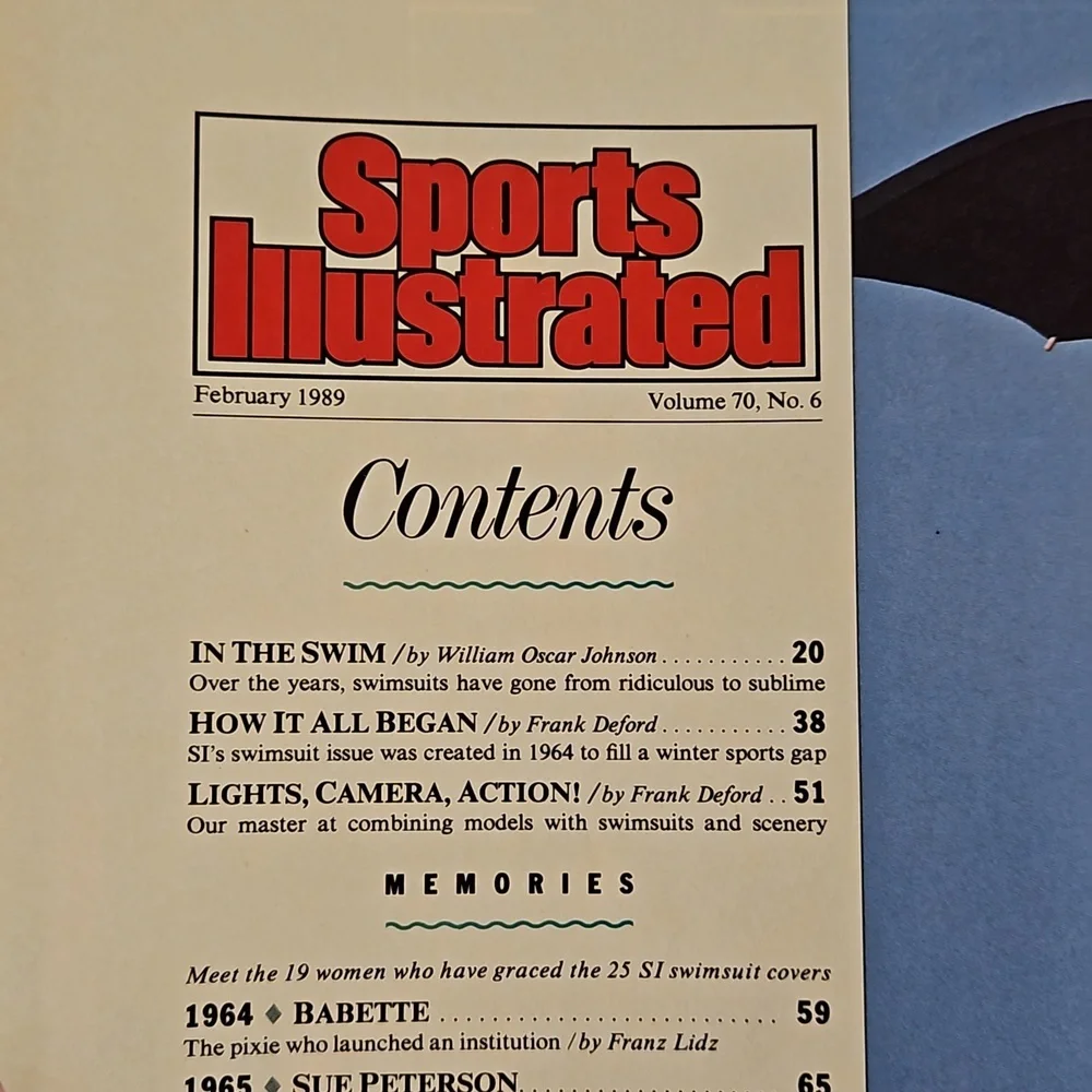 Sports Illustrated Swimsuits 1989 25th Anniversary Kathy Ireland Christy Paulina - Picture 10 of 15